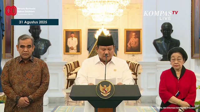 Prabowo soal Tunjangan DPR Dicabut hingga Anggota yang Dicopot di Depan Puan Maharani