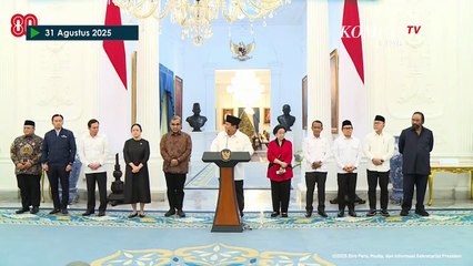 [FULL] Presiden Prabowo Bersama Megawati hingga Surya Paloh, Menanggapi SituasiPasca Aksi Demo