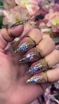 DIY bagues à faux ongles 💅 quand tu veux des faux ongles sans le risque de pas les enlever ✨