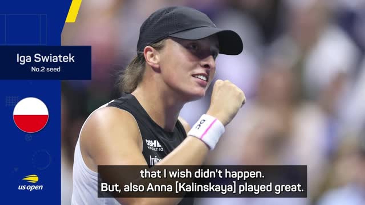 'I'm happy I came back' - Swiatek on the positi...
