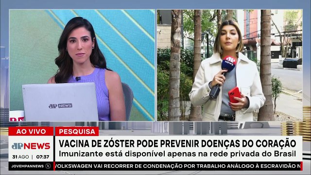 Vacina contra herpes-zóster pode reduzir risco de infarto e AVC