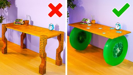From Scrap Wood to Art: Making Furniture with Epoxy Resin!