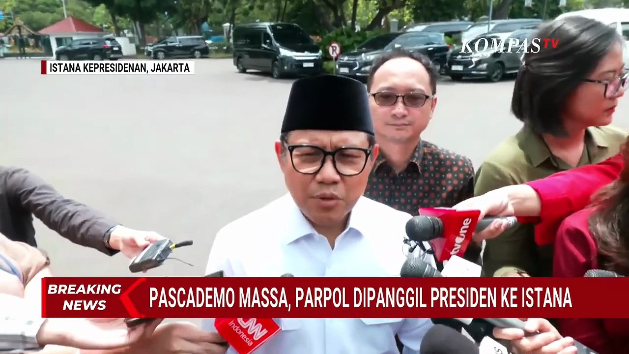 Terbaru! Begini Tanggapan Cak Imin Terkait Demo Tunjangan DPR dan Kondisi Saat Ini