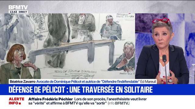 Affaire des viols de Mazan: Je ne me suis pas positionnée en tant que femme dans la défense de Dominique Pélicot , assure Me Béatrice Zavarro, avocate