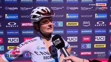 Rissveds : « Je n'avais pas prévu d'attaquer » - VTT - Coupe du monde (F)