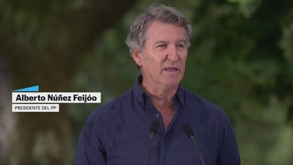 Feijóo: "Este Gobierno huele a rancio antes de empezar el curso político"