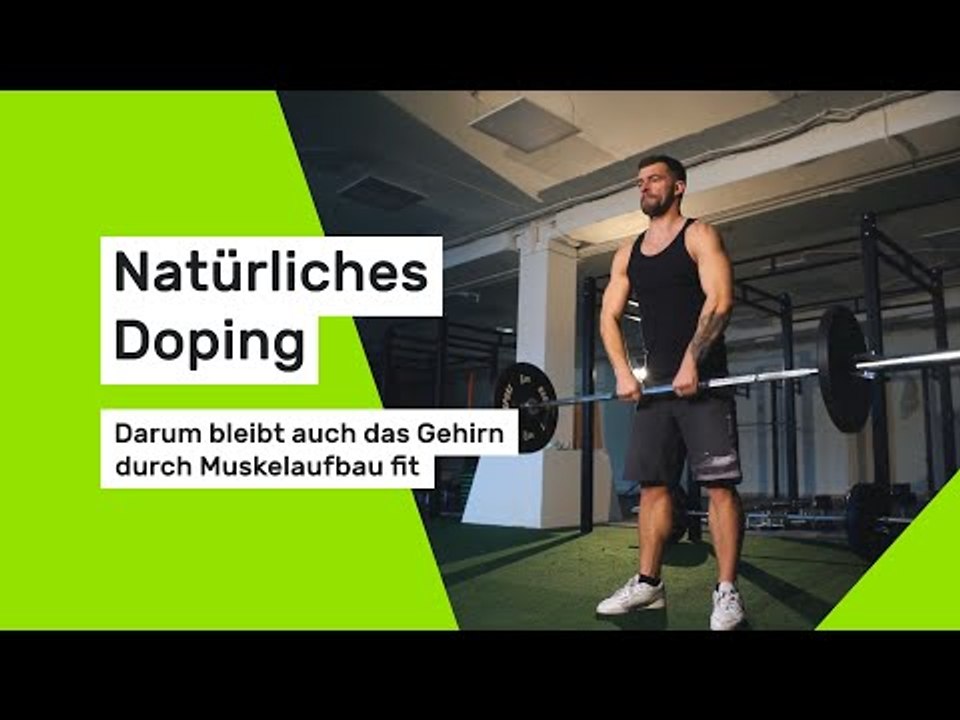 Natürliches Doping: Darum bleibt auch das Gehirn durch Muskelaufbau fit