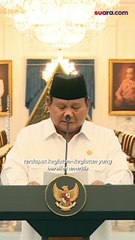 Prabowo: Unjuk Rasa Mengarah Makar dan Terorisme! Tindakan Tegas Diperintahkan