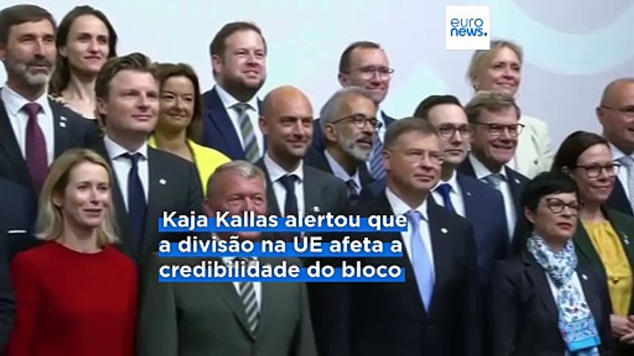 Estados-Membros da UE divididos sobre Gaza na reunião de Copenhaga