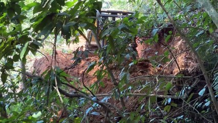 Extreme Process of Opening Mountain Roads with D6R XL Bulldozer