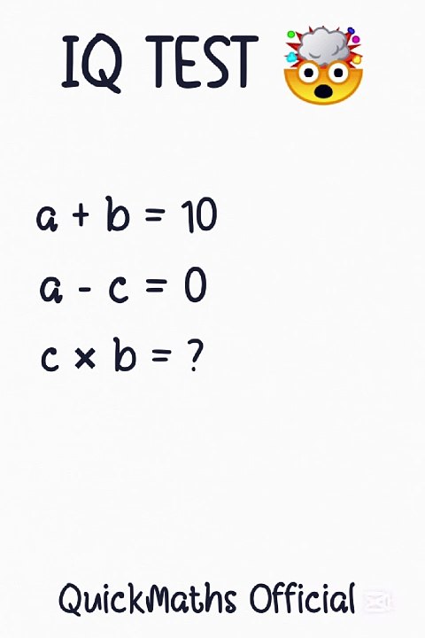 Only High IQ Can Solve 🤯