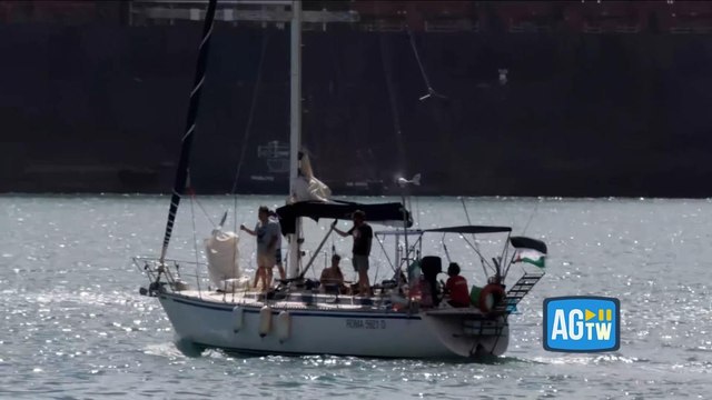 Gaza, la barca di Global Sumud Flotilla salpa dal porto di Genova