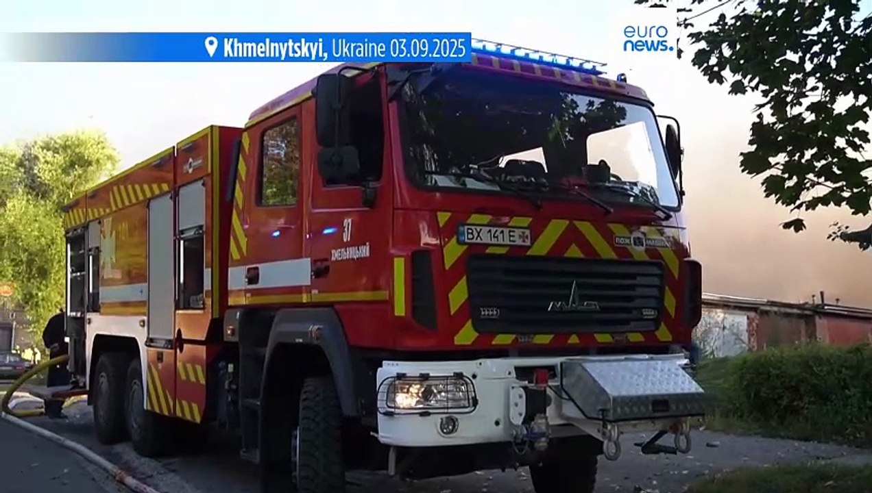 Russia launches over 500 drones and missiles at Ukraine in massive overnight attack