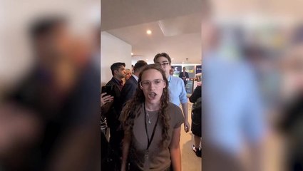 ‘Abolish the billionaires’: Climate Resistance protesters storm MP Darren Jones’ event