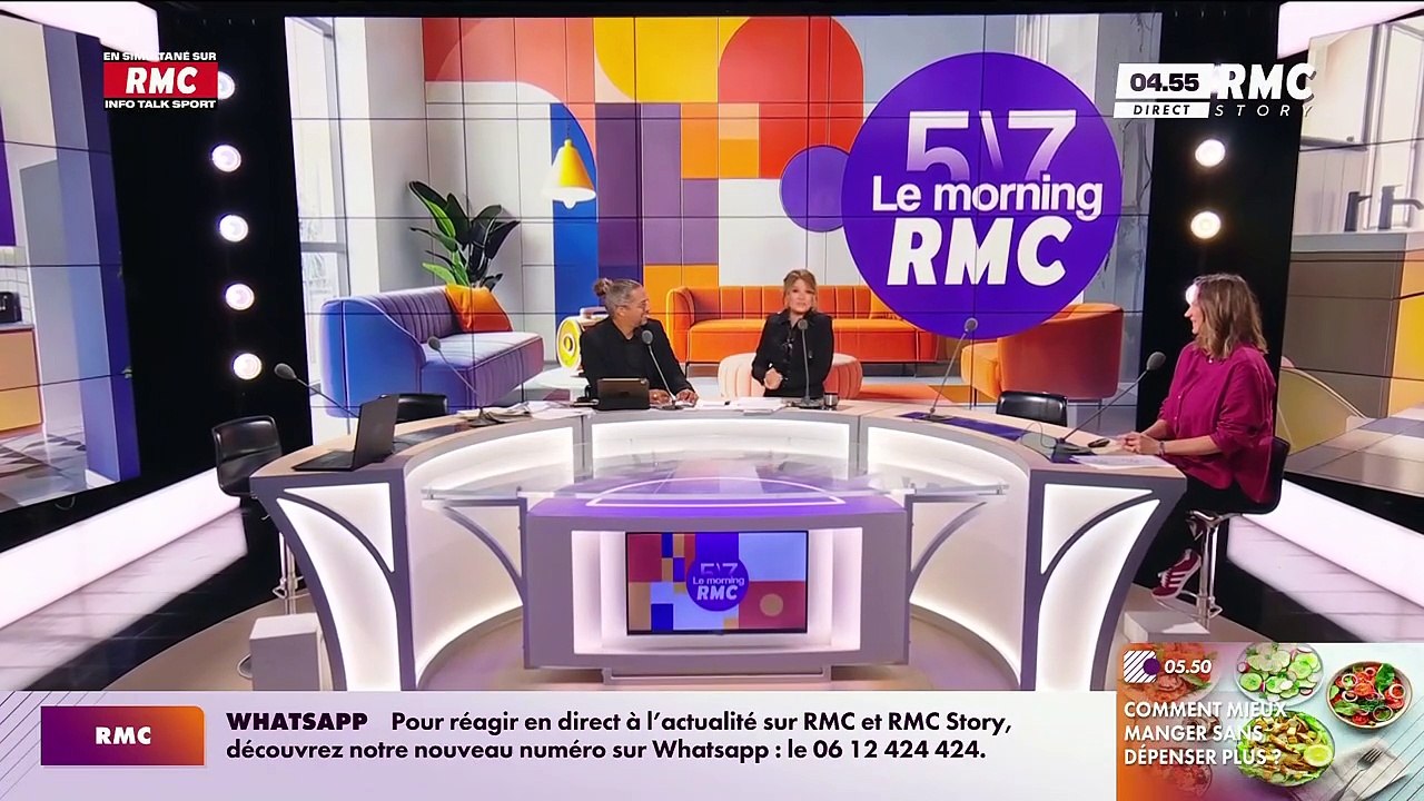 Les premières minutes de "5-7 Le morning RMC" ce mercredi 3 septembre avec Pascal de La Tour du Pin et Matthieu Belliard