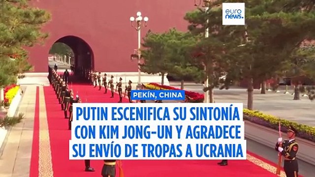 Putin agradece a Kim Jong-un el despliegue de tropas norcoreanas a Ucrania