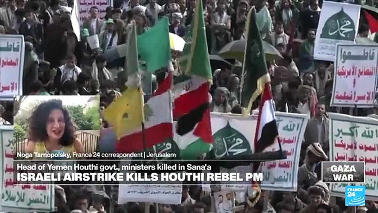 After Israeli air strikes kill Houthi prime minister, Israel readies for counter-attack#Israel​ #Houthi​ #Yemen​