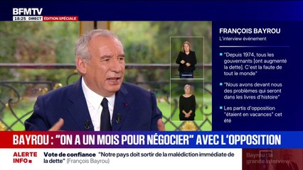 Suppression de deux jours fériés: la mesure "est tout à fait discutable", annonce François Bayrou