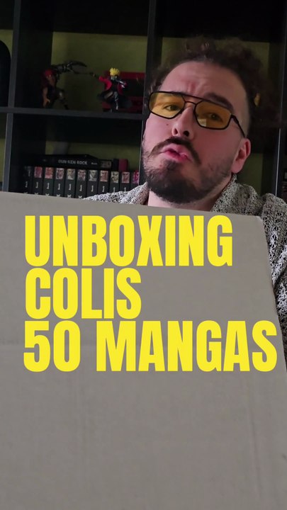 Unboxing d'un colis Meian de 50 mangas - Partie 1