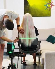 Get your husband to perfectly cut your hair🤣