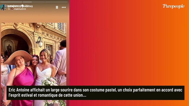 Pour son mariage avec Eric Antoine, Gennifer Demey a partagé une deuxième robe blanche : un modèle plus volumineux montré en photo