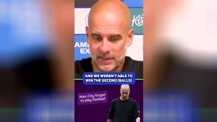 Man City forget how to play football