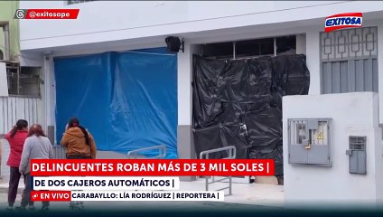 Delincuentes detonan potente artefacto explosivo en la financiera 'Compartamos'