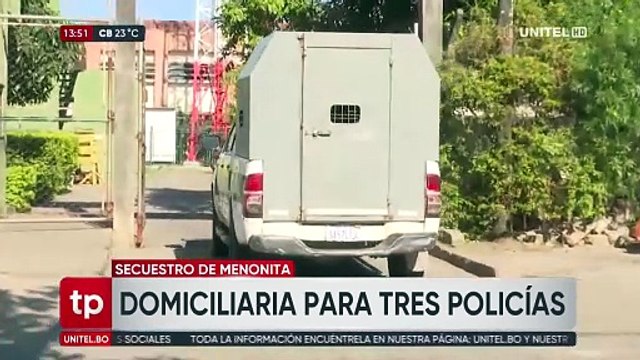 Detención domiciliaria para tres policías acusados de secuestro