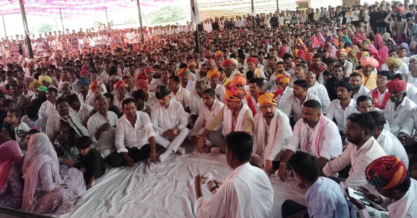 सांसद राजकुमार रोत का सक्षम नेतृत्व तैयार कर सही दिशा मे आगे बढने का संदेश