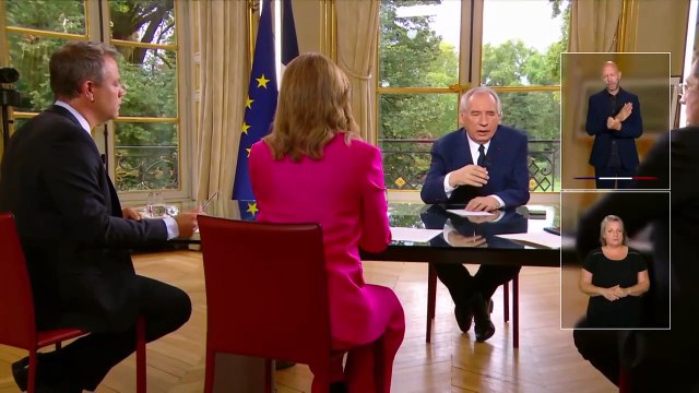 Vote de confiance, budget 2026, jours fériés, immigration... Retrouvez l'interview événement de François Bayrou