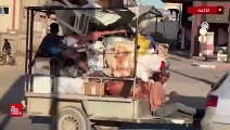 Gazze'nin kuzeyindeki Filistinlilerin göçü sürüyor