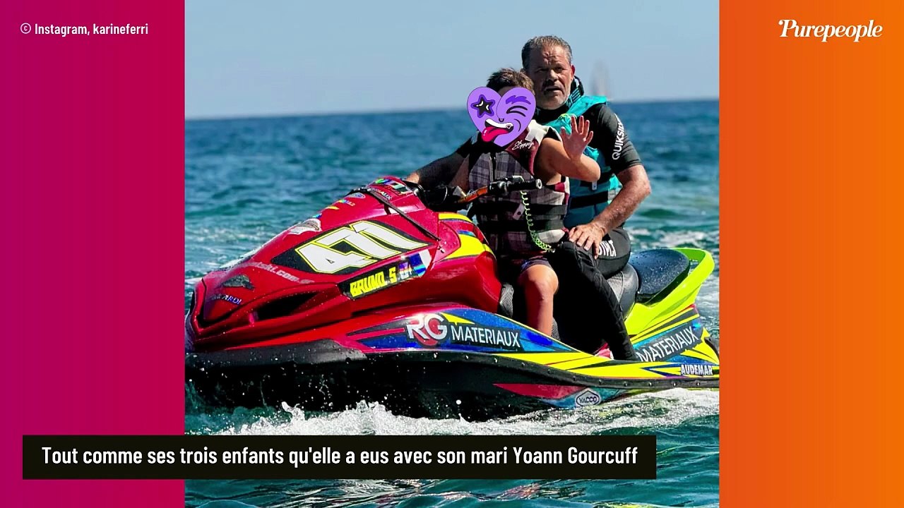 Karine Ferri et Yoann Gourcuff : Photos de leur fils aîné Maël (9 ans), il a testé une activité pour les grands pendant ses vacances
