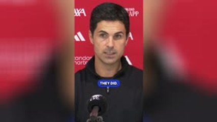 Arteta insists game plan was not at fault