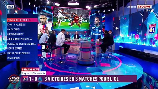 L'OL remporte l'Olympico contre l'OM - Foot - Ligue 1
