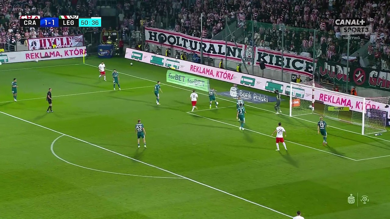 الدوري البولندي الممتاز  كراكوفيا – ليجيا وارسو الأسبوع 7 الشوط الثاني 2025-08-31