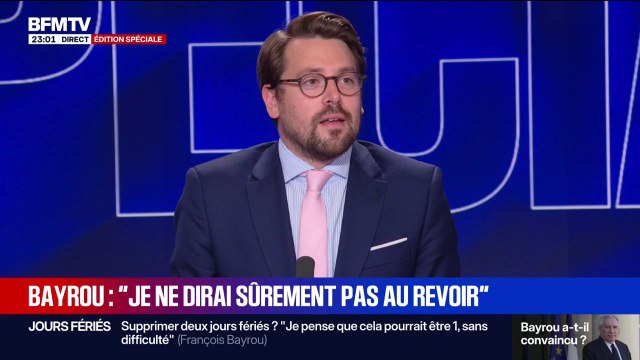 C'est terminé François Bayrou , estime Benjamin Lucas-Lundy, député Génération.s des Yvelines