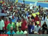Cuerpo combatiente del edo. Anzoátegui marchó en rechazo a las amenazas imperiales de los EE. UU.