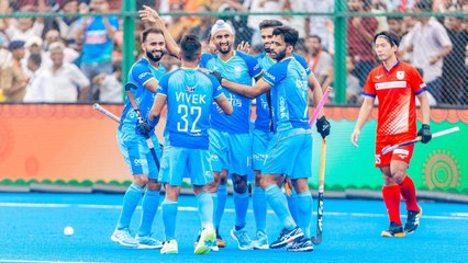 India move closer to Super Four with 3-2 win over Japan in Hockey Asia Cup