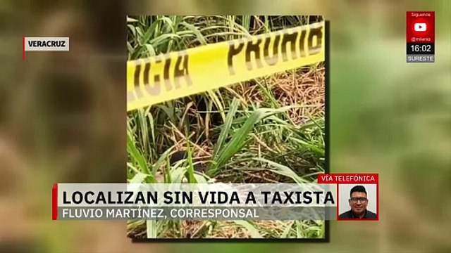 En Veracruz, localizan sin vida a taxista que se encontraba desaparecido; fue torturado
