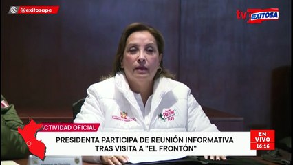 Dina Boluarte afirma que entregará un nuevo centro penitenciario tras visitar El Frontón