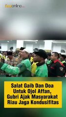 Salat Gaib dan Doa untuk Ojol Affan, Gubri Ajak Masyarakat Riau Jaga Kondusifitas