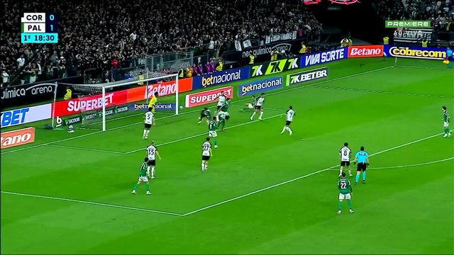 Corinthians x Palmeiras (Campeonato Brasileiro 2025 22ª rodada) 1° tempo
