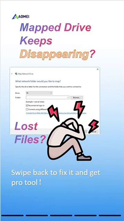 Fix Mapped Network Drive Disappearing in Windows 7/8/10/11
