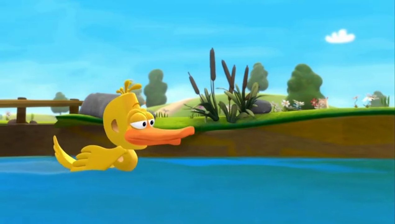 Duck Taking His Morning Swim