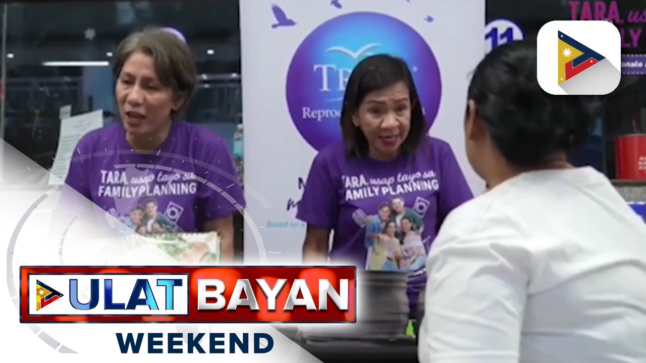 Mahigit 9-M kababaihan sa Pilipinas ang gumagamit ng  family planning methods, ayon sa DOH; Kaugnay nyan, pinaigting pa ng Commission on Population and Development ang information dessemination tungkol sa family planning | Ulat ni Bien Manalo