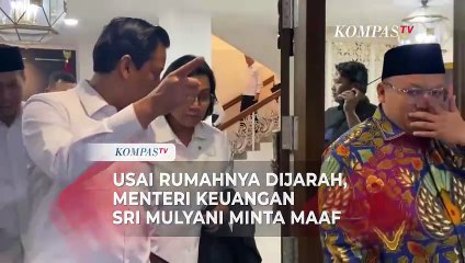 Menkeu Sri Mulyani Minta Maaf Usai Rumahnya Dijarah Massa: Jaga Indonesia Tidak dengan Menjarah