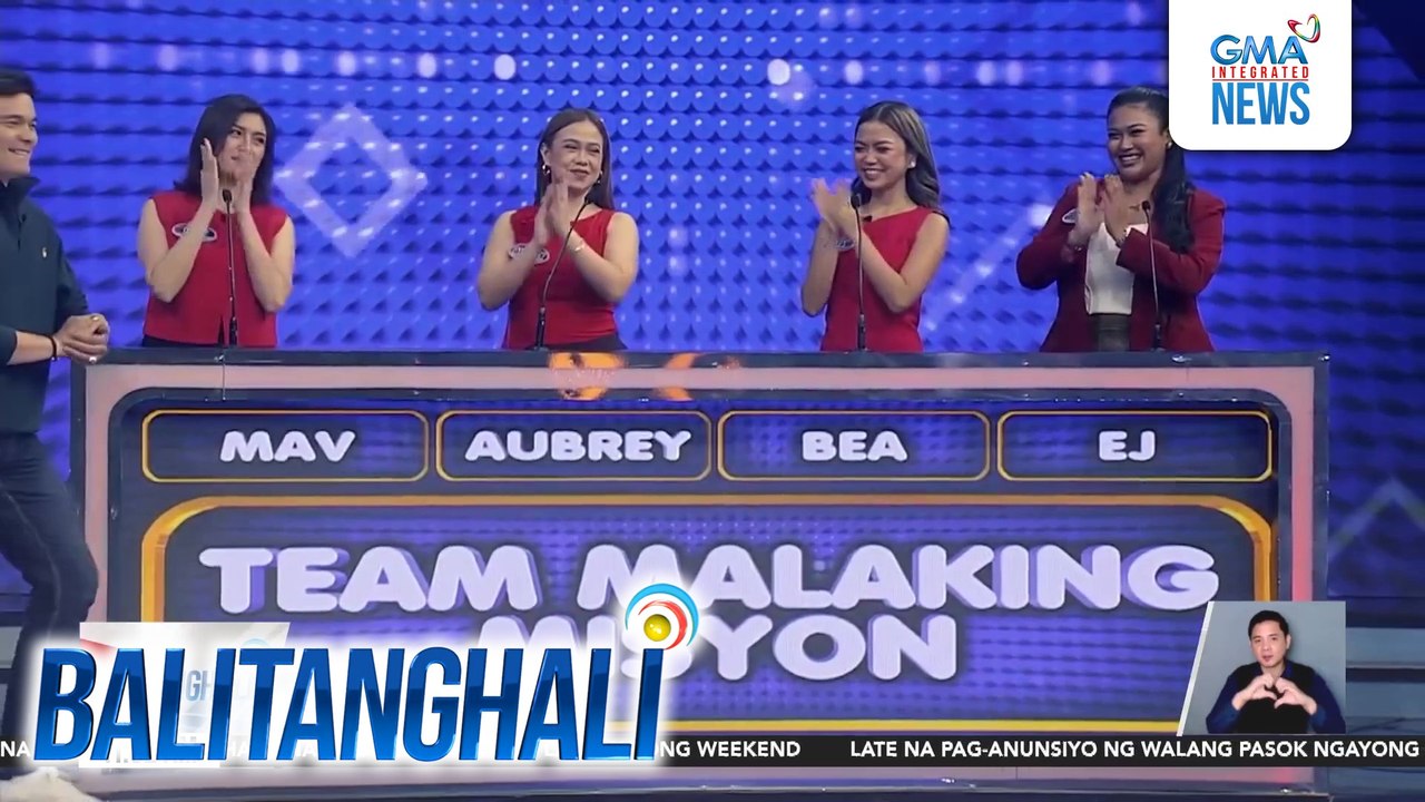 GMA Integrated News reporters, magpapagalingan sa "Family Feud" mamayang 5:40 p.m. | Balitanghali