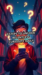 3 Steps to Unlock Relentless Curiosity Daily | Boost Growth & Success