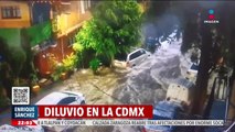 ¡Diluvio en la CDMX! En tres alcaldías se activó la alerta roja