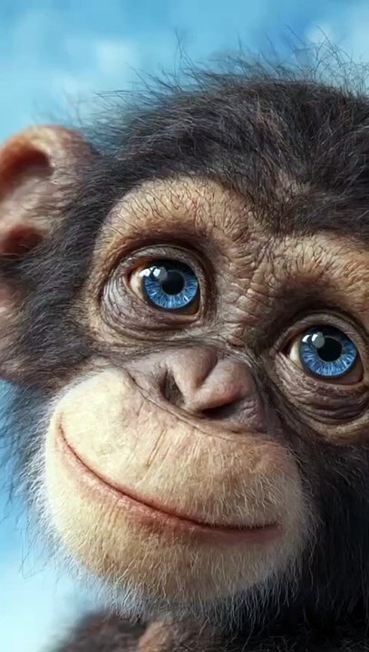 Adorable Baby Monkey Giving ❤️ | Cute & Funny Animal Moments #Shorts #shortsfeed #viral #kids #cute #dudidudidam #animation #animalshorts #monkey